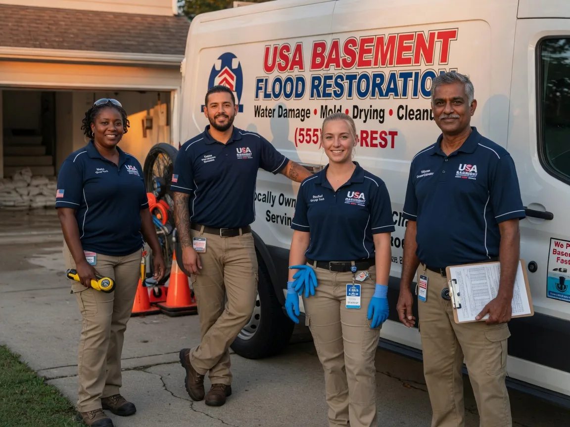 Basement Flood Cleanup company in Hansboro, ND